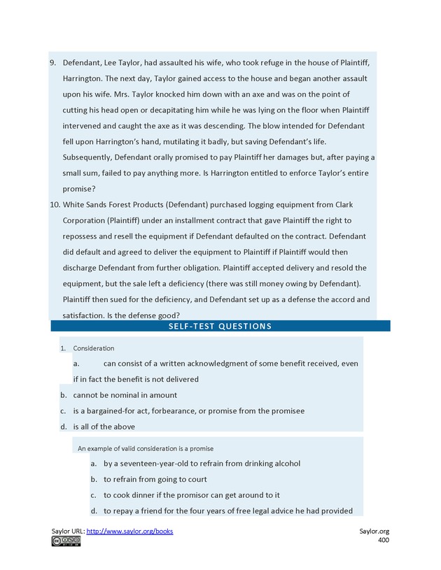 Business Law and the Legal Environment - Page 400